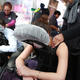 Massage Envy Times Square pop-up. Image via AP.